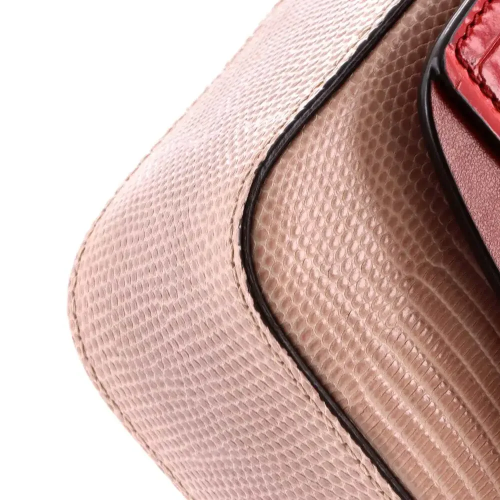 Chloe C Flap Bag Crocodile And Lizard #249371C58B - Picture 6 of 8